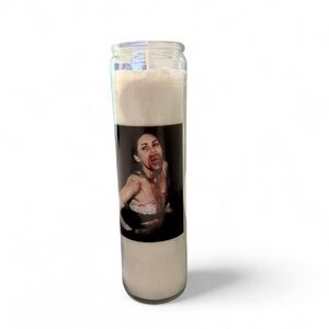 Brand New Jennifer’s Body Prayer Candle. 8 inches tall.